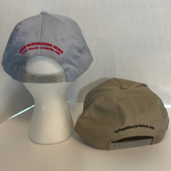 2 Hershey fall meet Judge rope baseball hat cap SnapBack tan 2011 gray 2010 - Picture 2 of 9